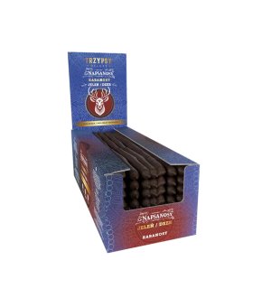 TRZY PSY NAPSANOSY Kabanosy z Jelenia na długo 1szt.