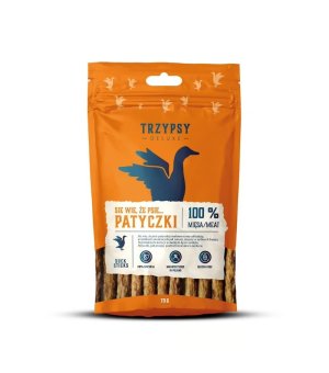 TRZY PSY Się wie, że Psie Patyczki z Kaczki 70g