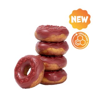 UNIQ PETS Donut Kolagenowy - Kaczka z kokosem 50g x 1szt.