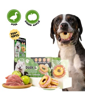 UNIQ PETS Donut kolagenowy - Kaczka z Jabłkiem 1szt.