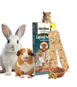 UNIQ PETS HERBEE Kolby Orzechowe z Siemieniem Lnianym 115g