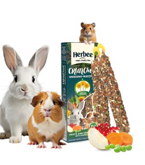 UNIQ PETS HERBEE Kolby Owocowo-Warzywne z Mniszkiem Lekarskim 115g