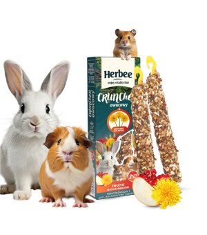 UNIQ PETS HERBEE Kolby Owocowe z Mniszkiem Lekarskim 115g