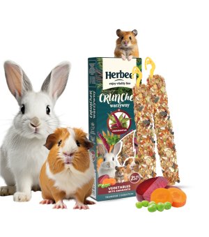 UNIQ PETS HERBEE Kolby Warzywne z Amarantusem 115g