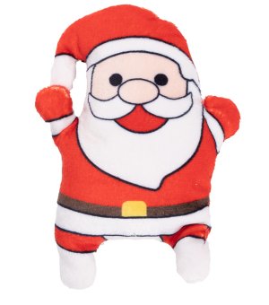 🎄🎁 UNIQ PETS pluszowy Mikołaj w Choince z piszczałką