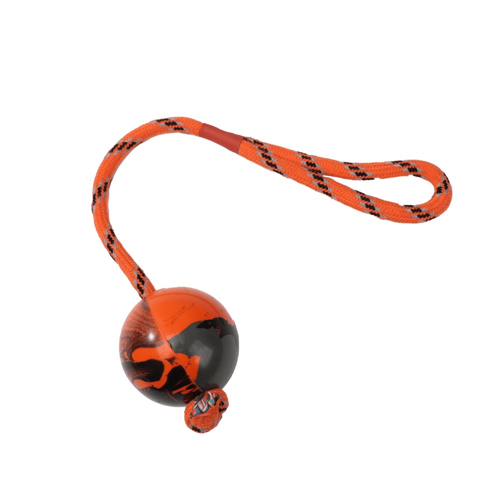 UNIQ PETS Piłka gumowa o zapachu wanilii na sznurku 30cm