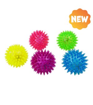 UNIQ PETS Piłka świecąca z kolcami 7,5cm