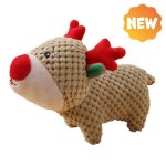 🎄🎁 UNIQ PETS Pluszowy Renifer z piszczałką 22cm