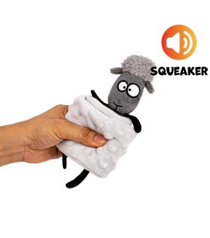 UNIQ PETS Pluszowy Sniffies Owieczka z piszczałką 44x20x3cm