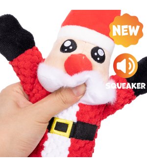 🎄🎁 UNIQ PETS Pluszowy Sniffies Święty Mikołaj węchowy z piszczałką 69cm