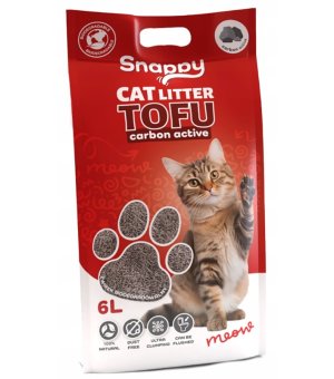 UNIQ PETS Snappy Żwirek Tofu Biodegradowalny z węglem aktywnym - 6L
