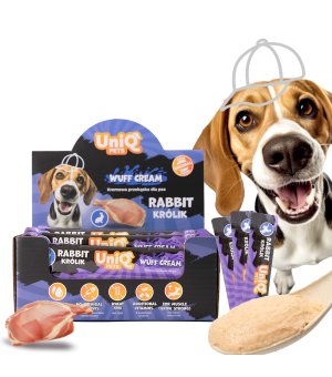 UNIQ PETS WuffCream Sosik dla psa z Królikiem 15g