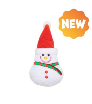 🎄🎁 UNIQ PETS Zabawka dla kota Bałwanek z Kocimiętką 5,5x10cm