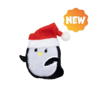 🎄🎁 UNIQ PETS Zabawka dla kota Pingwinek z Kocimiętką 7x6cm