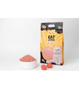 UNIQ PETS Żwirek Tofu Biodegradowalny Brzoskwinia - 6L