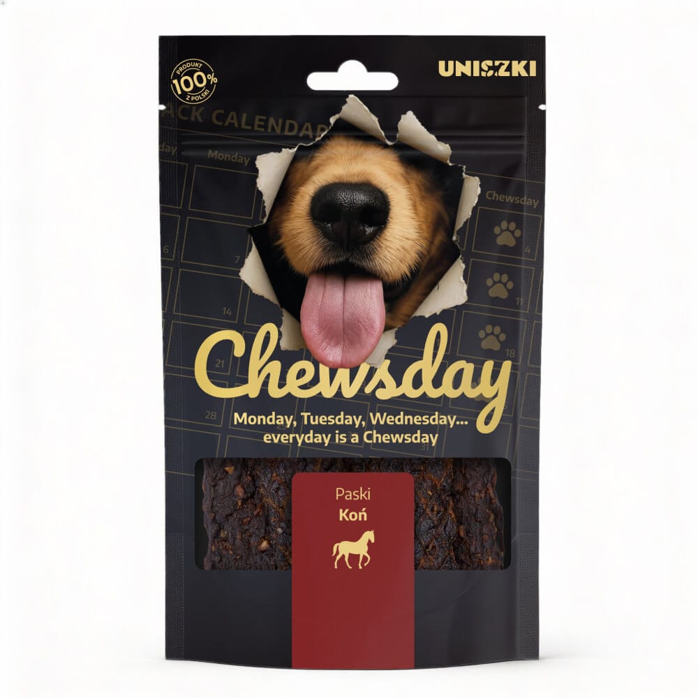 UNISZKI Chewsday Paski Koń 80g