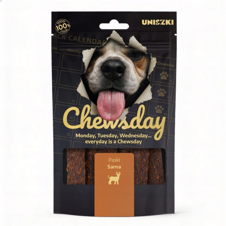 UNISZKI Chewsday Paski Sarna 80g