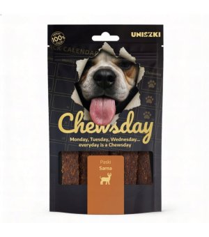 UNISZKI Chewsday Paski Sarna 80g