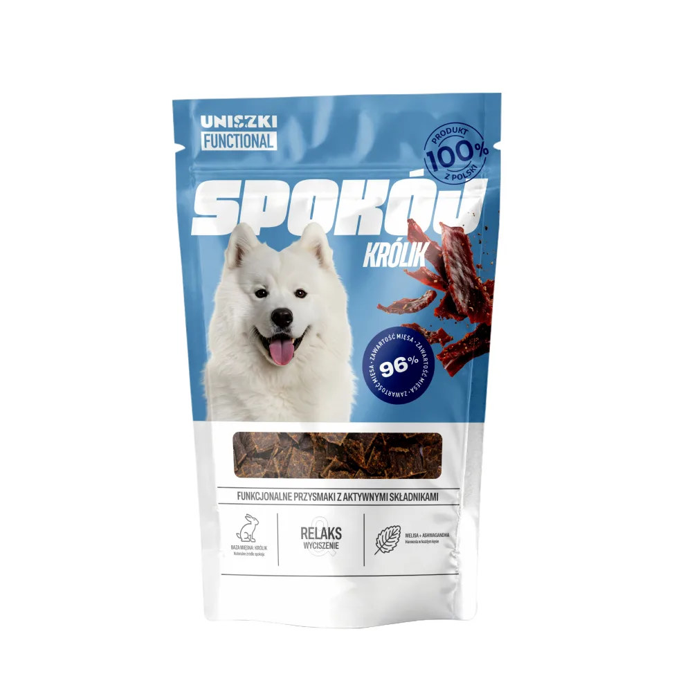UNISZKI Przysmaki Funkcjonalne SPOKÓJ Królik na wyciszenie 90g