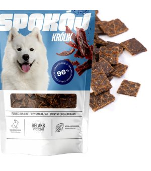 UNISZKI Przysmaki Funkcjonalne SPOKÓJ Królik na wyciszenie 90g