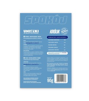 UNISZKI Przysmaki Funkcjonalne SPOKÓJ Królik na wyciszenie 90g