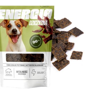 UNISZKI Przysmaki Funkcjonalne ENERGIA Dziczyzna na witalność 90g