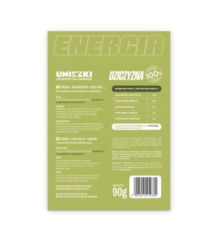 UNISZKI Przysmaki Funkcjonalne ENERGIA Dziczyzna na witalność 90g