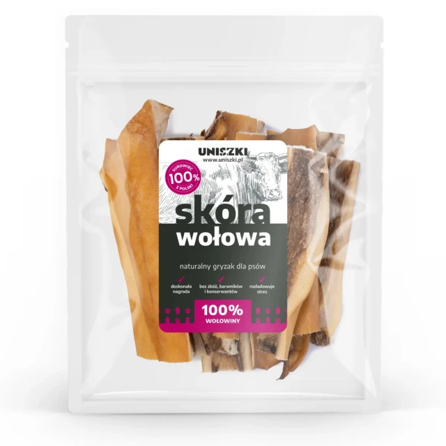 UNISZKI Skóra Wołowa 100g