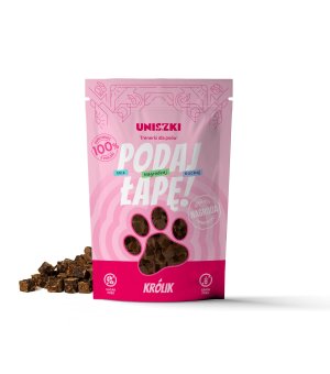 UNISZKI Trenerki Podaj Łapę Królik 90g