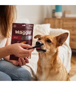 UNISZKI Waggle Kabanosiki Wołowe 60g