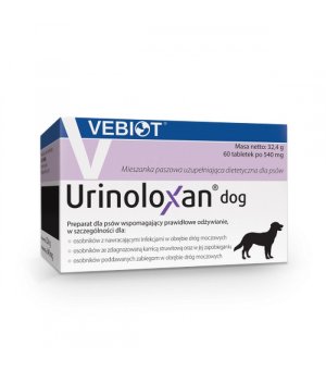 VEBIOT urinoloxan dog 60tabl (TERMIN:11.11.2024)