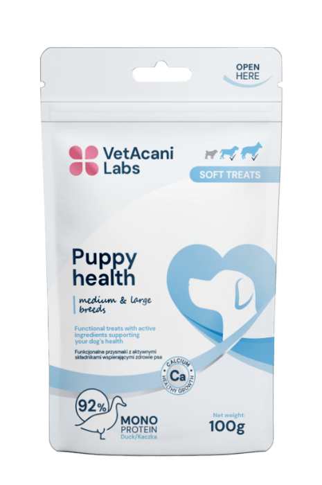 VetAcani Labs Przysmaki Funkcyjne Puppy Health 100g