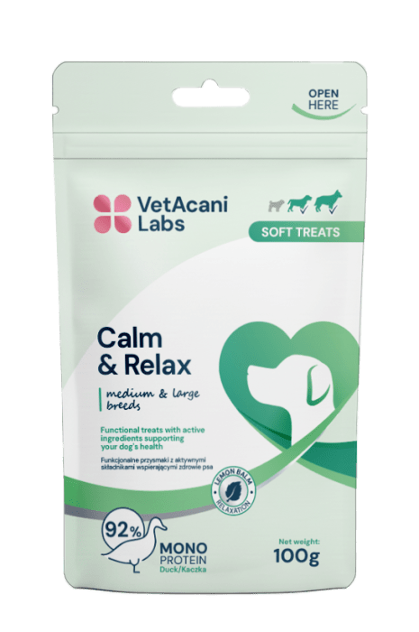 VetAcani Labs Przysmaki Funkcyjne Calm & Relax 100g