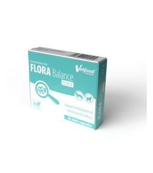 VETFOOD Flora Balance Mini - dla psów ras małych - 30 kaps.