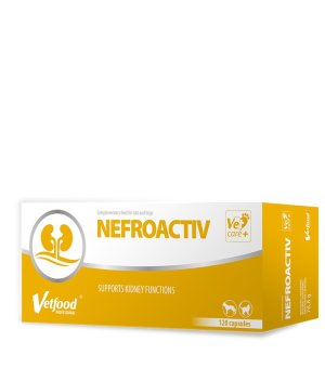 VETFOOD Nefroactiv 10 kaps./ blister