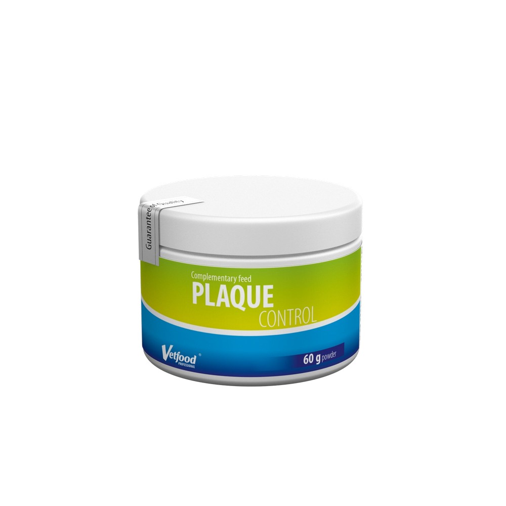 VETFOOD Plaque Control - wsparcie higieny jamy ustnej - proszek 60g