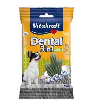 Vitakraft Przysmak dla psa Dental 3w1 Fresh XS 70g