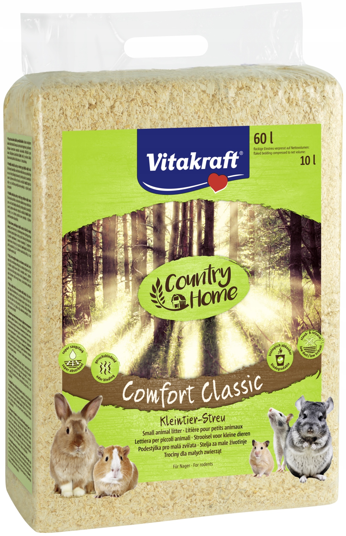 Vitakraft Trociny dla gryzoni 60L