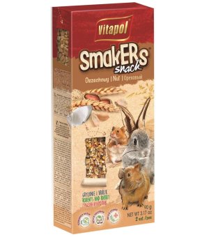 Vitapol Smakers Kolby dla Gryzoni orzechowe 2szt/op 90g