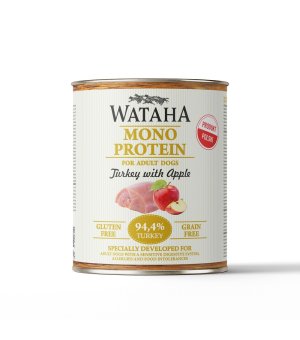 Wataha karma mokra Adult MONO Indyk z Jabłkiem 800g