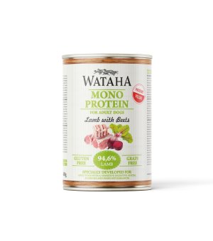 Wataha karma mokra Adult MONO Jagnięcina z Burakami 400g