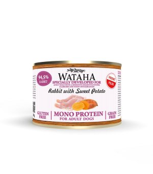 Wataha karma mokra Adult MONO Królik z Batatami 185g