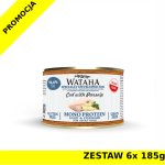 Wataha karma mokra Adult MONO Dorsz z Pasternakiem Light & Sterilised ZESTAW 6x 185g