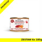  Wataha karma mokra Adult MONO Wołowina z Marchewką ZESTAW 6x 185g