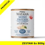 Wataha karma mokra Adult MONO Dorsz z Pasternakiem Light & Sterilised ZESTAW 6x 800g