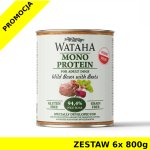 Wataha karma mokra Adult MONO Dzik z Burakami ZESTAW 6x 800g