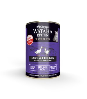 Wataha karma mokra dla kociąt Hunt Kaczka z Kurczakiem 400g