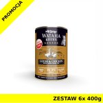 Wataha karma mokra dla kociąt Hunt Gęsina z Kurczakiem ZESTAW 6x 400g