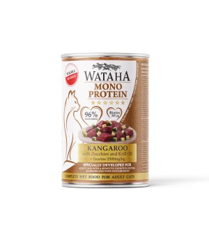 Wataha karma mokra dla kotów MONO Kangur z Cukinią 400g