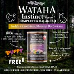 Wataha karma mokra dla szczeniąt INSTINCT Puppy Indyk z Królikiem, Morelą i Borówką 400g